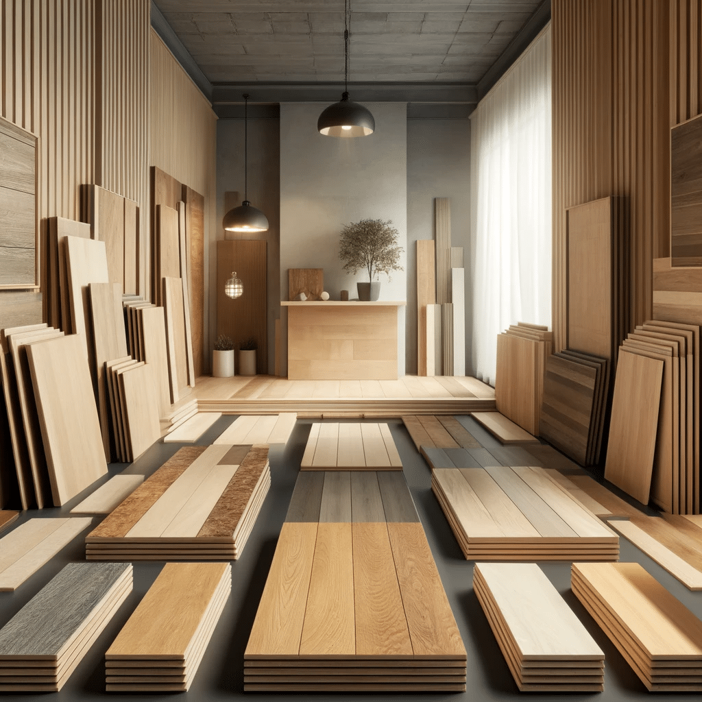Variedad de pisos de madera de roble. Superficie, objetos en el mercado | Maderas Outlet.