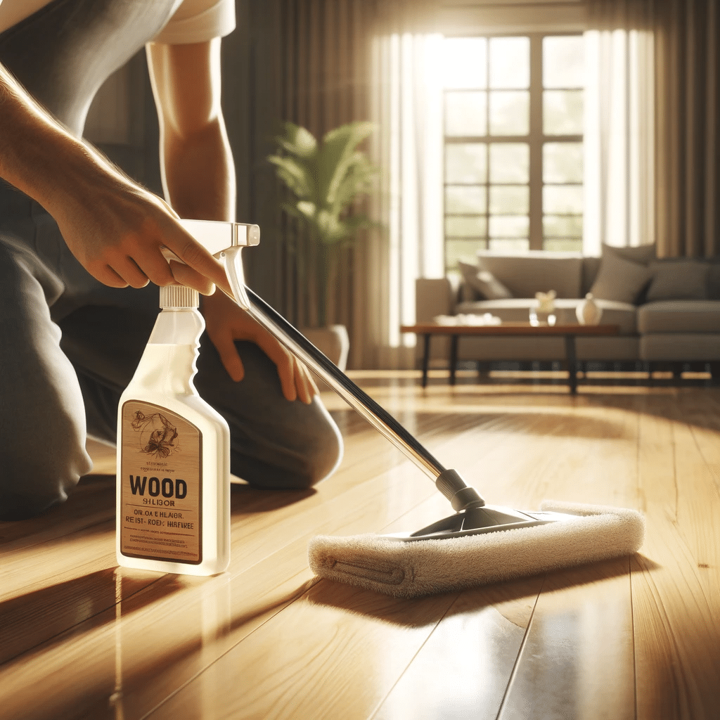 Inicio del cuidado del piso de madera. Muebles, opción de fórmula para mejor atención | Maderas Outlet.