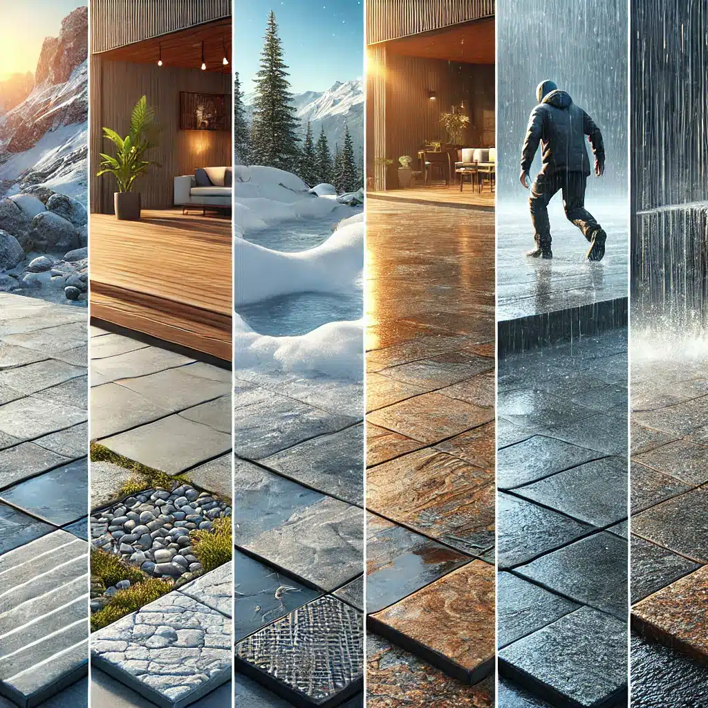 Diversos suelos exteriores para climas extremos | Maderas Outlet