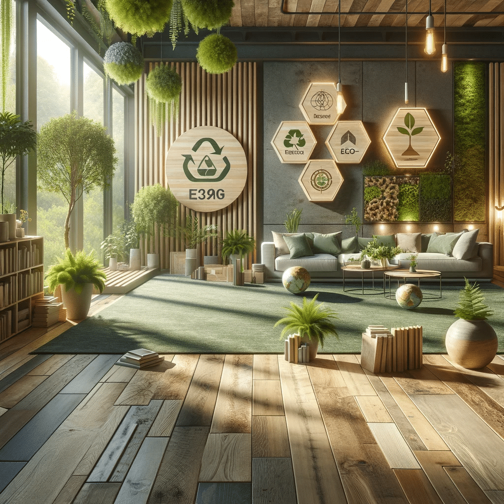 Sostenibilidad en pisos de ingeniería 2024. Madera Colores tonos mobiliario suelos lienzo blanco material hogares arte  | Maderas Outlet