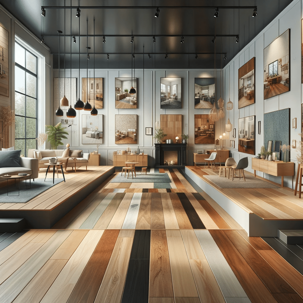 Estudio de diseños con pisos de maderas. Dormitorio casa Estilo suelo color mármol ejemplo blanco y negro pared dormitorio | Maderas Outlet.
