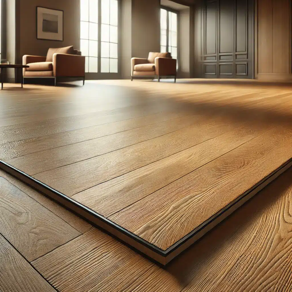 Piso de madera grueso en área de alto tráfico | Maderas Outlet