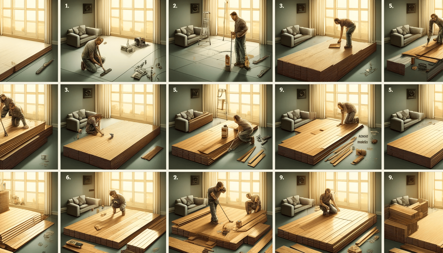 Guía para instalar piso de madera de ingeniería | Maderas Outlet.
