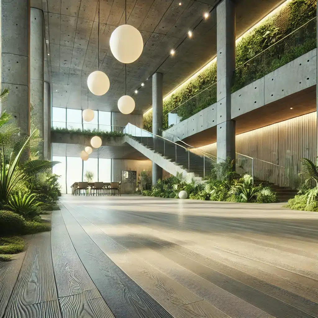 Piso ecológico en espacio moderno y sustentable | Maderas Outlet