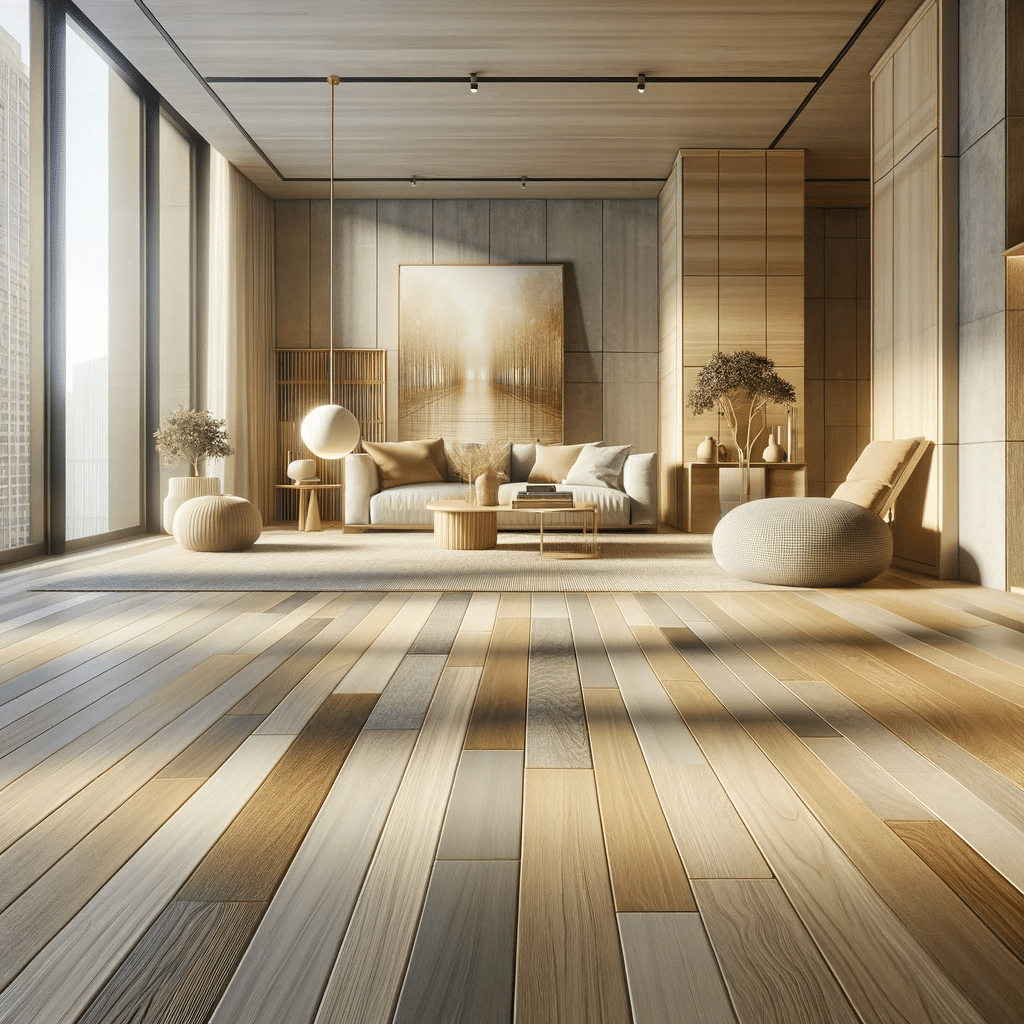 Tendencia color y textura en pisos madera 2024. Casas en tendencias en suelos con interiorismo. | Maderas Outlet