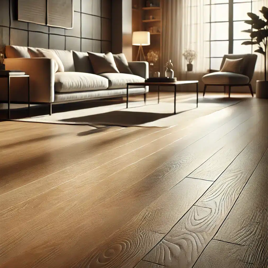 Piso de madera ingenieril limpio y brillante | Maderas Outlet