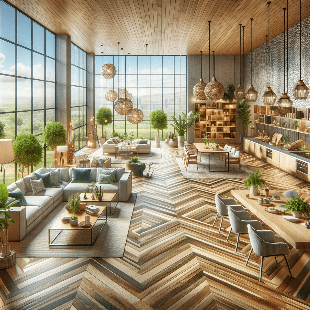 Espacios con piso de ingeniería 2024. Madera suelo deseño suelos de madera colores tonos suelos de madera  | Maderas Outlet